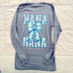 Simply Southern “Blessed To Be Called Nana”  Size Small